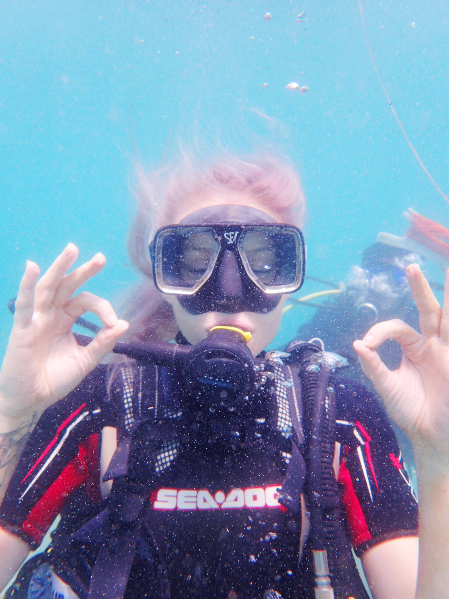 scuba diving greece inthefrow
