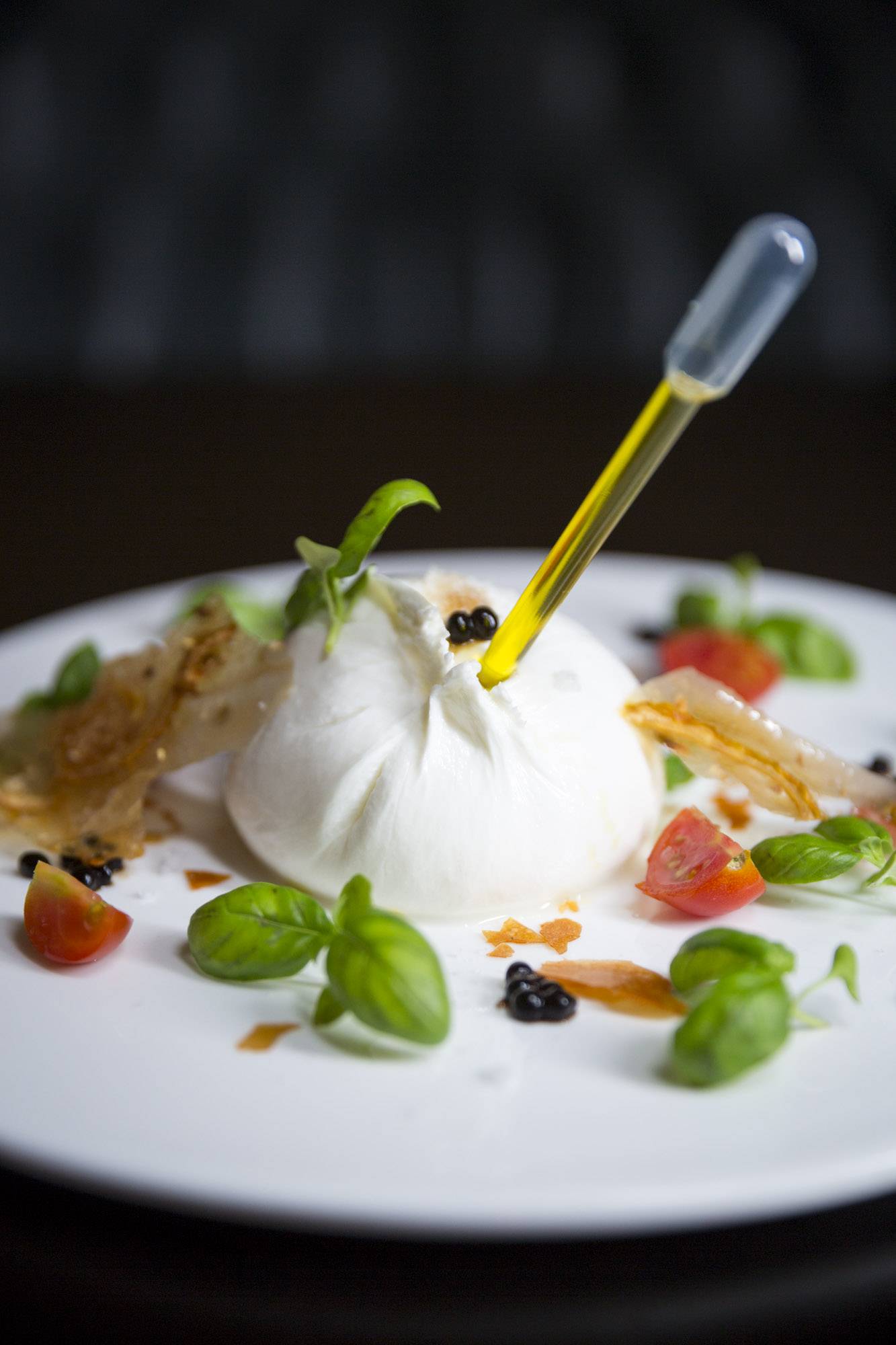 burrata at hotel chantelle