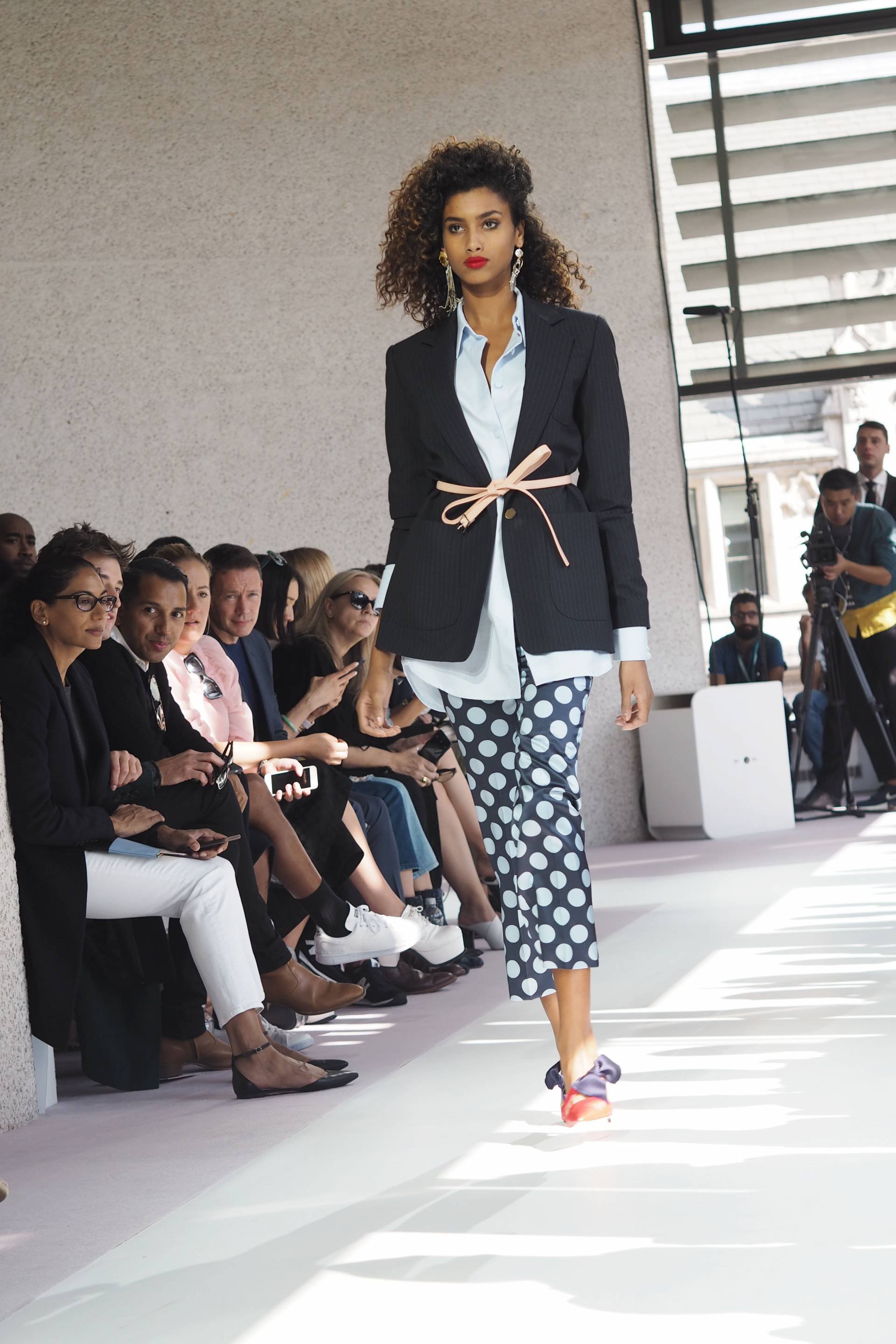 Topshop Unique London Fashion Week S/S16 Inthefrow.com