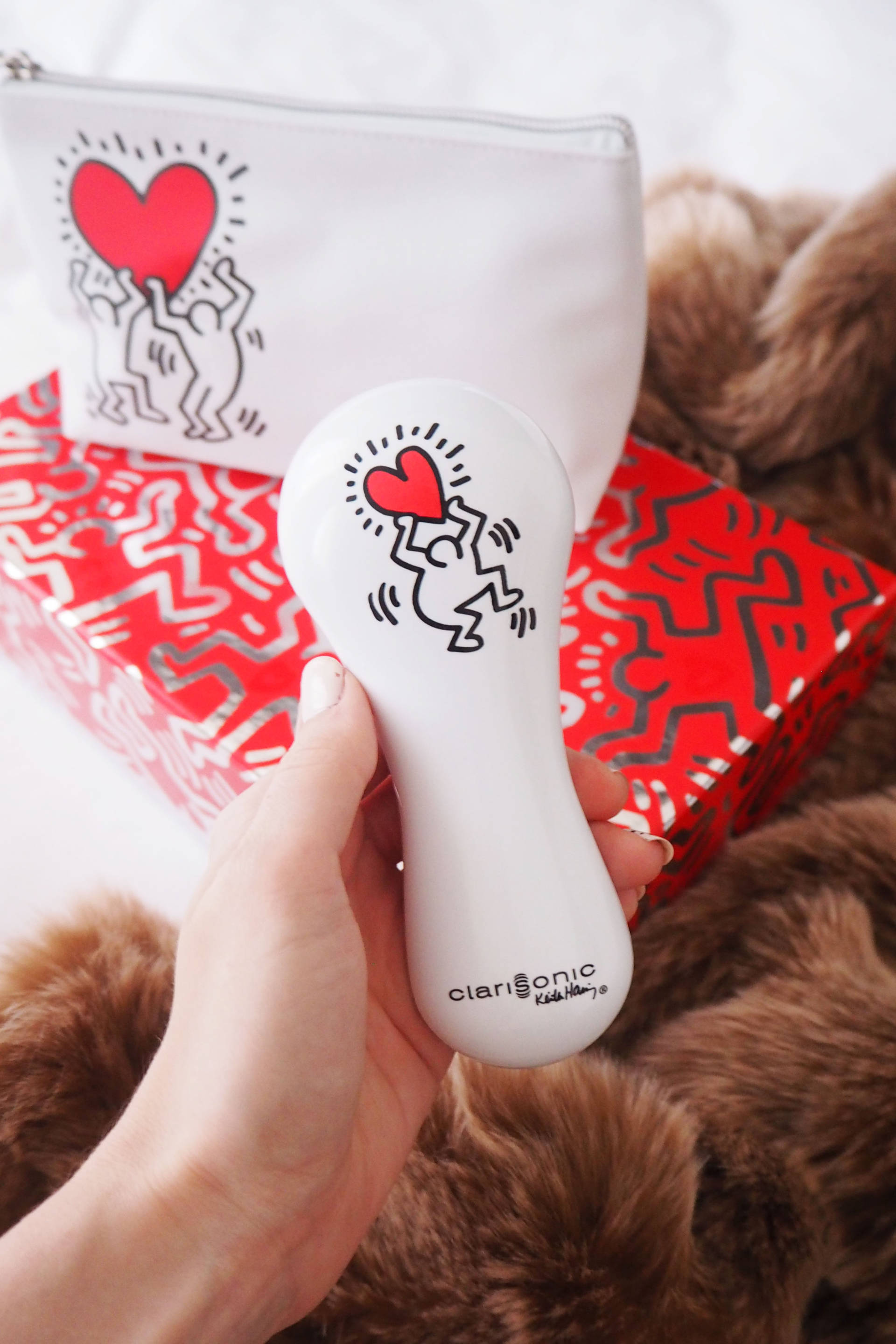 clarisonic love brush with keith haring