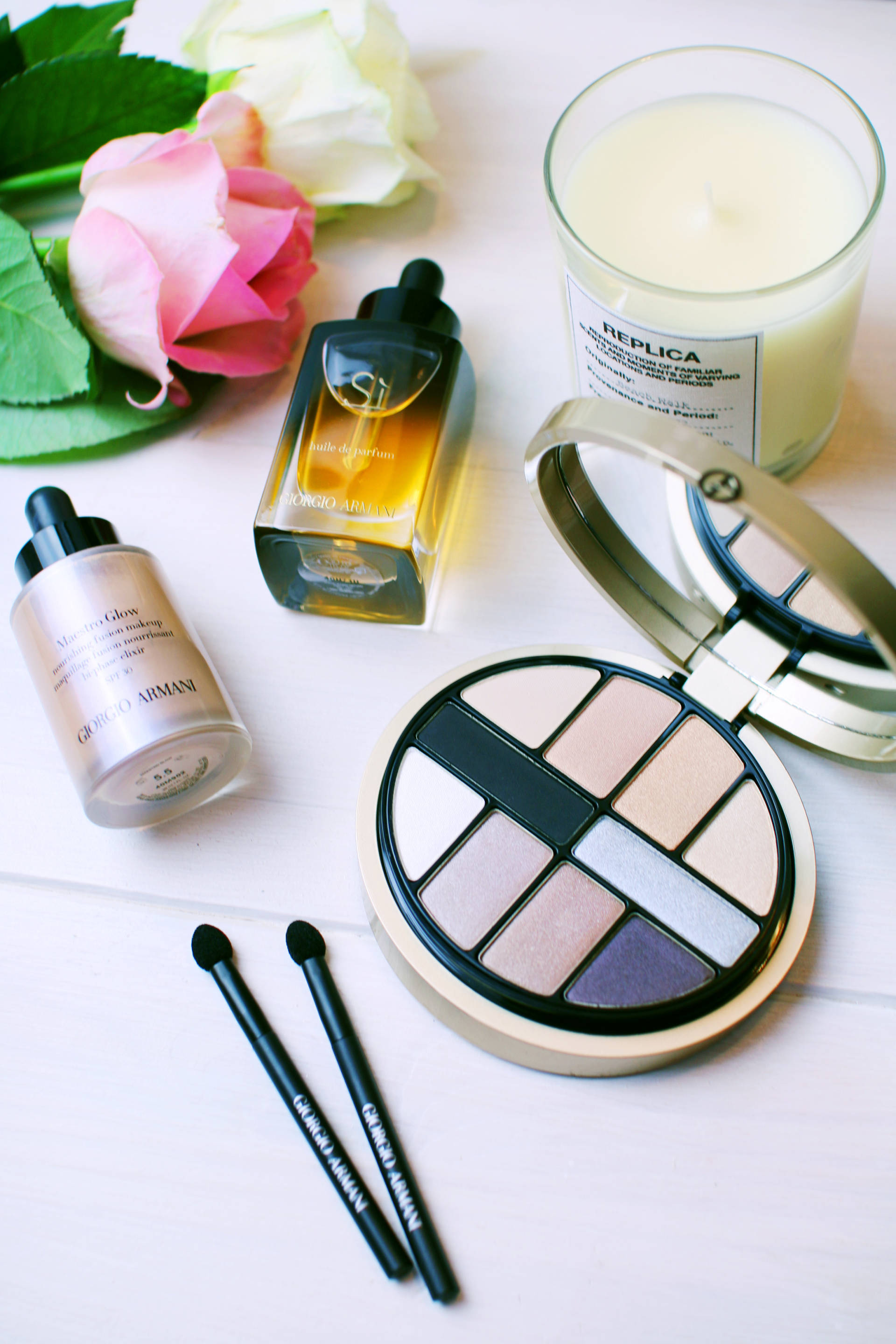 giorgio armani palette and maestro glow giorgio armani palette and maestro glow