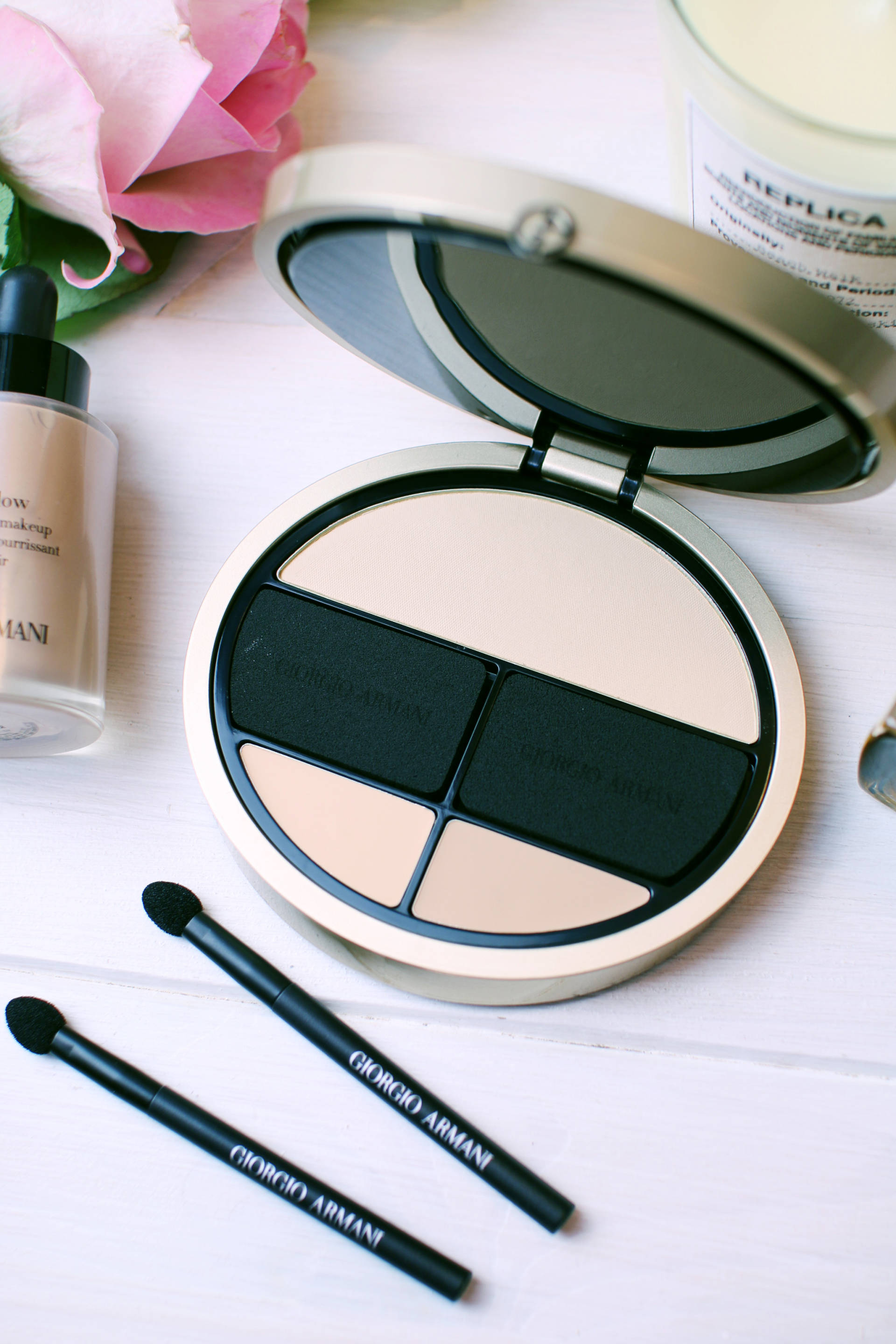 giorgio armani palette and maestro glow giorgio armani palette and maestro glow