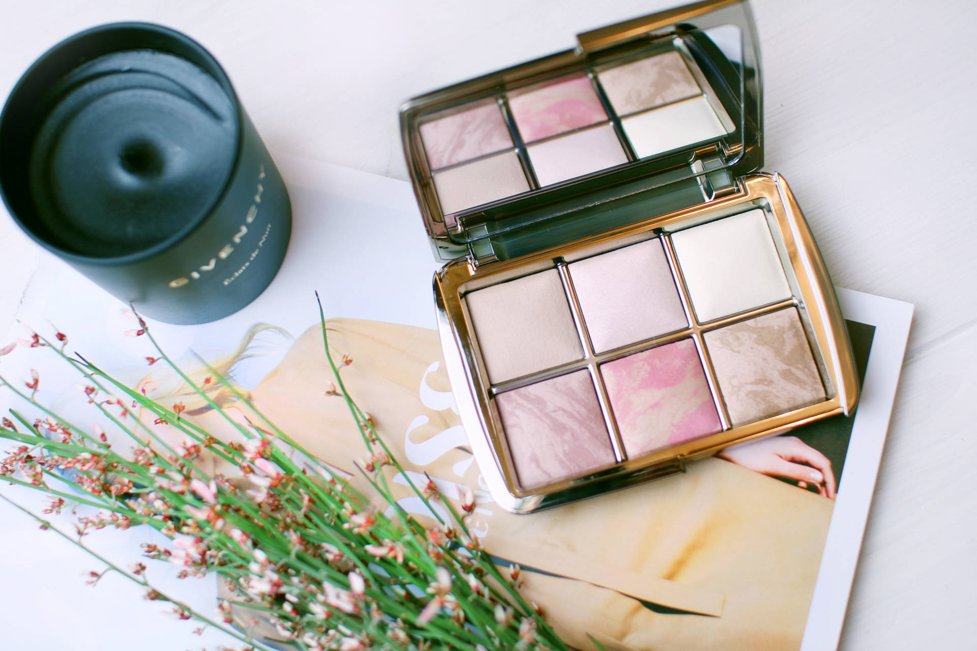 How to Wear the Hourglass Ambient Edit Palette - Inthefrow