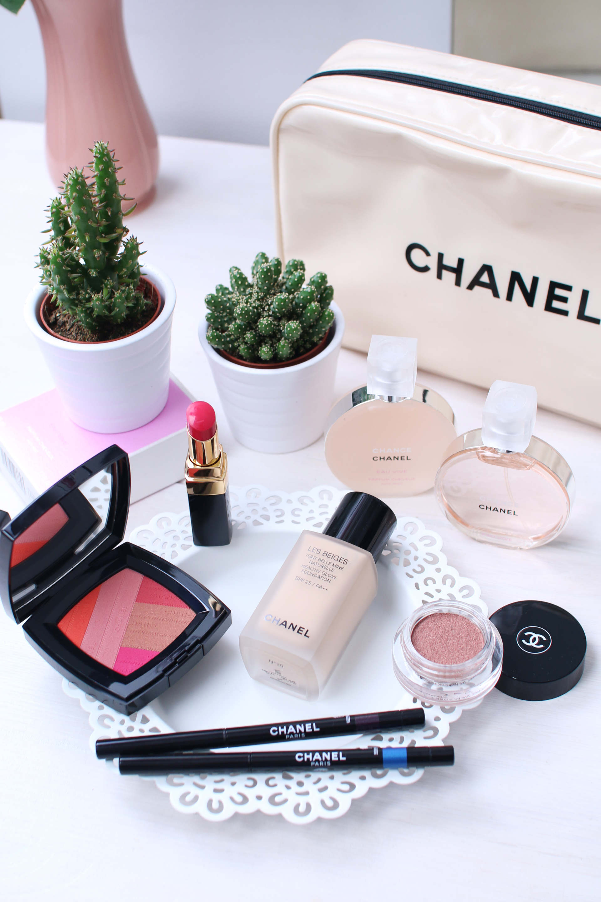 Chanel Les Beiges and  Sunrise: How to Wear - Inthefrow