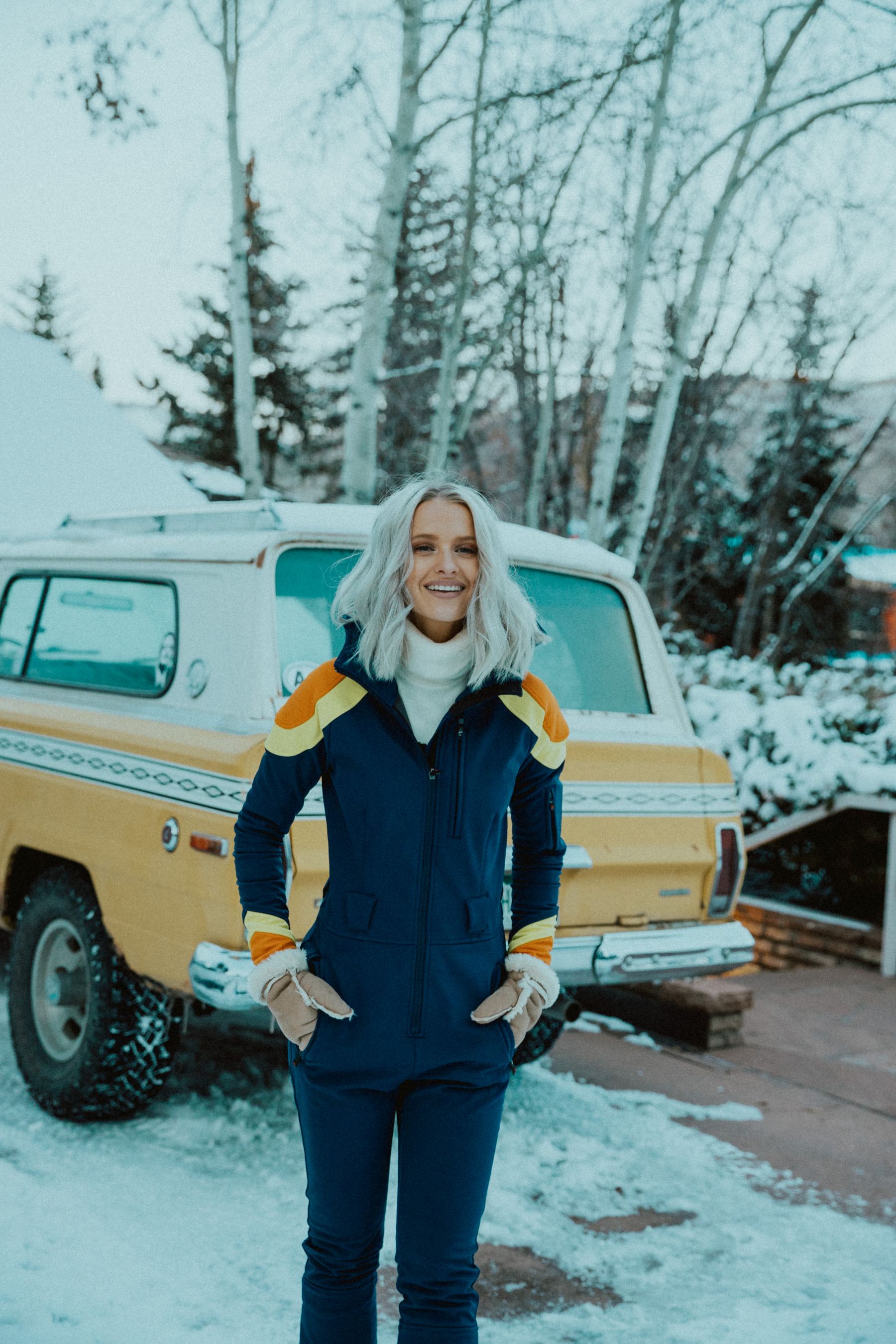 The Best Ski Onesies and Ski Jackets for the Winter Snow - Inthefrow