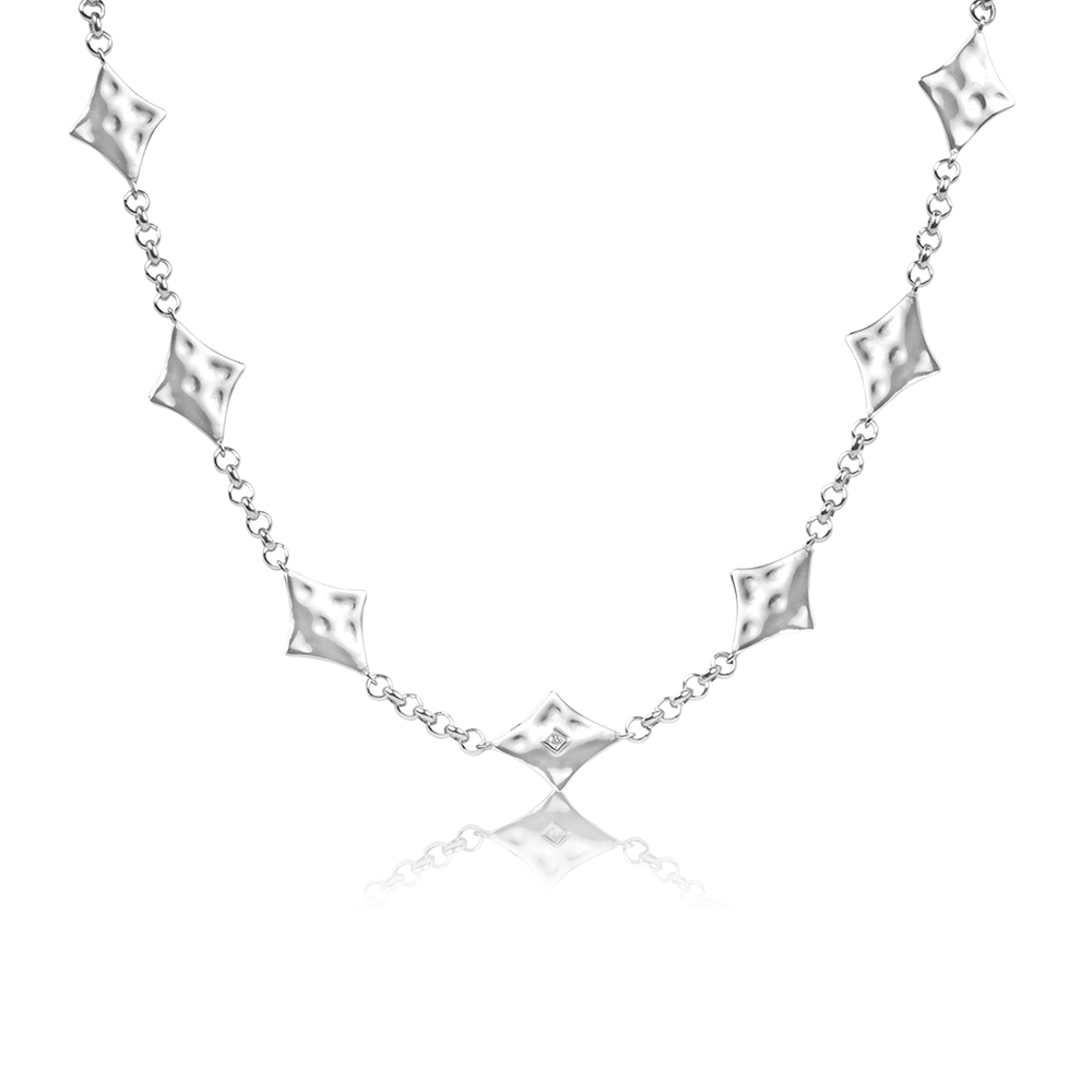 Supernova Choker Silver