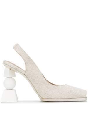 Geometric Heel Linen