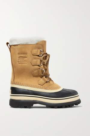 Fleece Trimmed Snow Boots