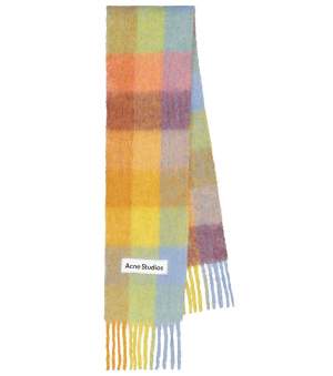 Bright Check Scarf