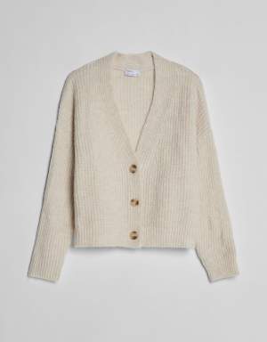 Soft Drop Sleeve Cardigan