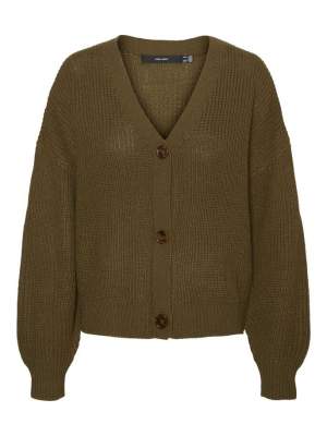 V Neck Fitted Cardigan