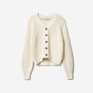 Textured Cotton Cardigan
