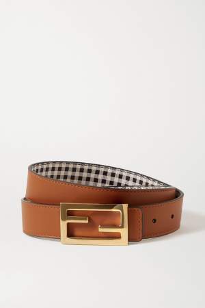 Reversible FF Leather Belt