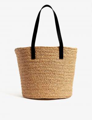 Chic Raffia Tote Bag