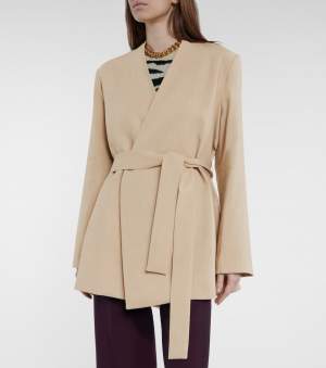 Belted Longline Blazer