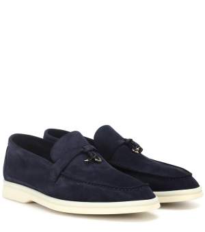Contrast Sole Loafers