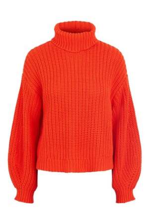 Chunky Knit Orange