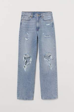 Loose Straight High Jeans