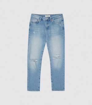 Mid Rise Crop Jeans
