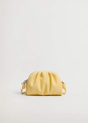 Pleated Volume Bag Yellow