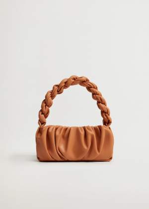 Twisted Strap Pouch Orange