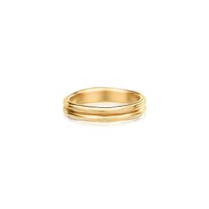 Veneto Stacker Ring Gold