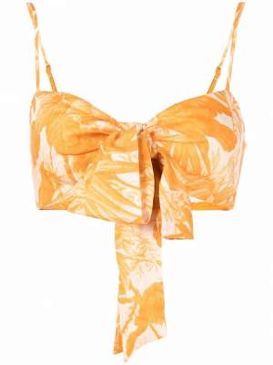 Floral Bralette Yellow