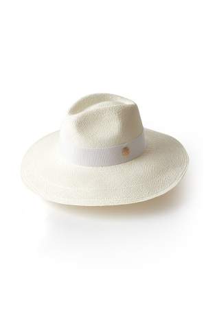 Straw Panama Hat White