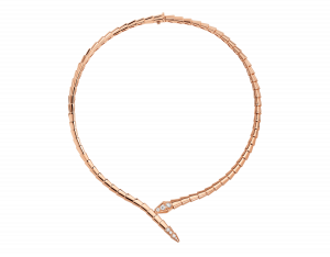 Viper Pink Gold Necklace