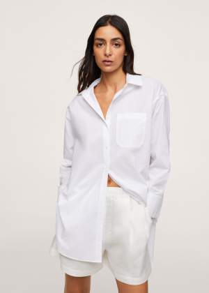 Chest Pocket Cotton Shirt