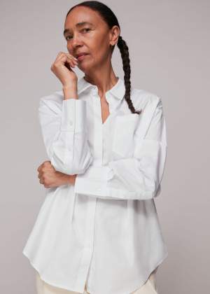 Oversized Sustainable Shirt White