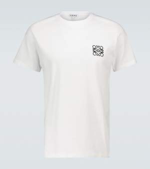 Embroidered T Shirt White