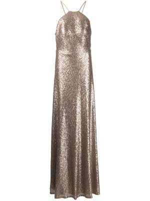 Sequin Gown Gold