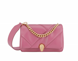 Serpenti Cabochon Crossbody Pink