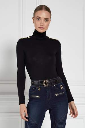Roll Neck Black