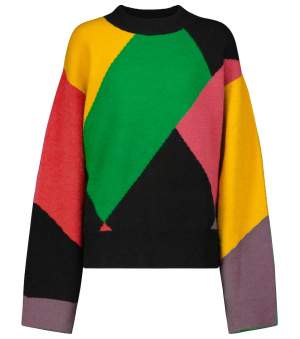 Geometric Multi Sweater