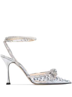 Embellished Shoes Silver