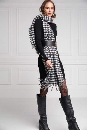 Chelsea Scarf Houndstooth