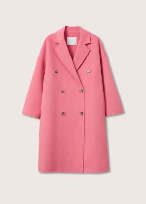 Handmade Wool Coat Pink