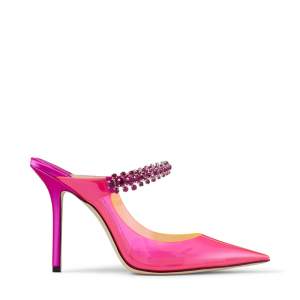 Crystal Pumps Hot Pink