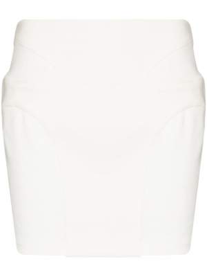 Contour Mini Skirt White