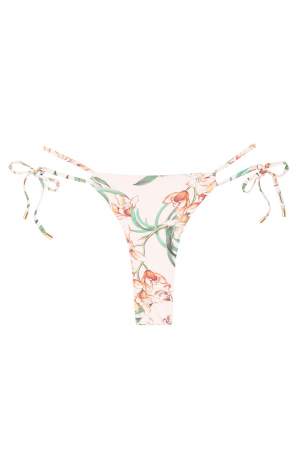 Floral Tie Bikini Bottom