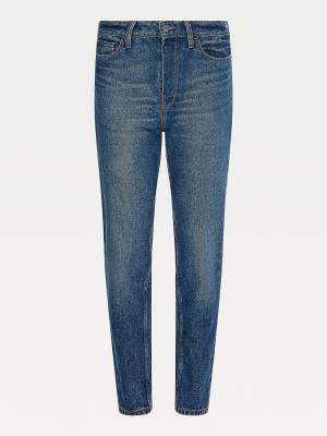 High Rise Tapered Jeans