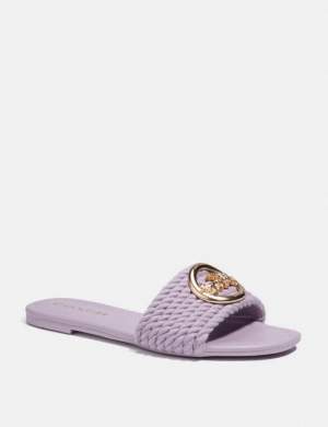 Woven Sandal Purple