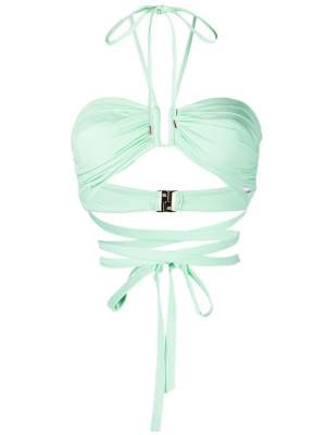 Ruched Bikini Top Mint
