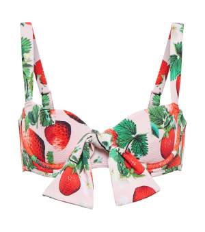 Strawberry Bikini Top