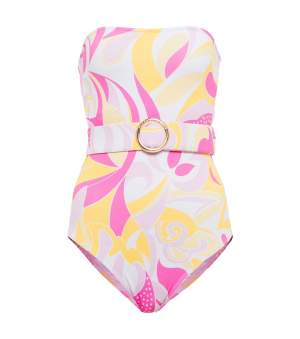 Retro Printed Swimsuit