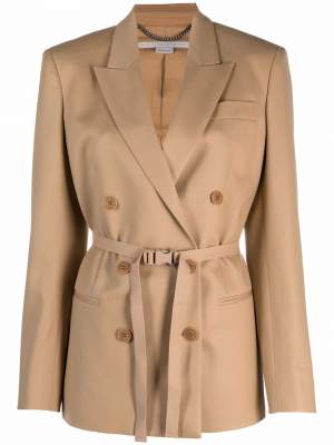 Belted Blazer Camel